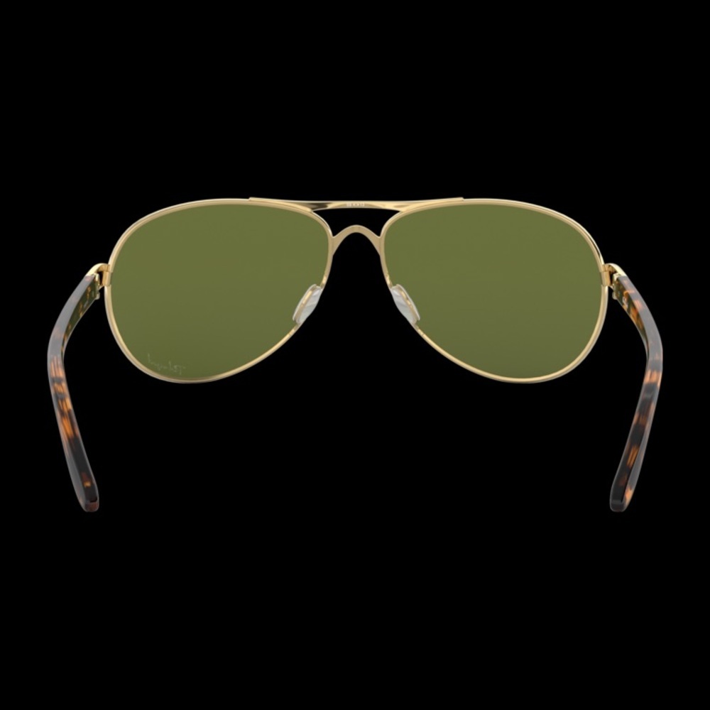 Oakley Aviator Polarized Blue Gold Sunglasses - Picture 12 of 15